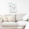 PVC Wall Stickers DIY-WH0268-009-7