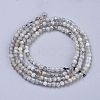 Natural Rainbow Moonstone Beads Strands G-R475-025A-2