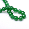 Natural White Jade Bead Strands X-G-R346-8mm-01-3