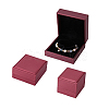 DICOSMETIC 3Pcs 3 Styles PU Leather Jewelry Storage Boxes Sets with Velvet Inside CON-DC0001-05-8