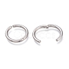 201 Stainless Steel Clip-on Earrings EJEW-L256-04D-P-2
