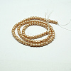 Eco-Friendly Dyed Glass Pearl Round Beads Strands HY-A002-6mm-RB019-3