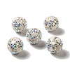 Polymer Clay Rhinestone Beads RGLA-D050-02A-2