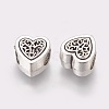 Alloy European Style Beads MPDL-WH0002-03AS-2