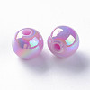 Opaque Acrylic Beads MACR-S370-D10mm-A03-2