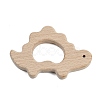 Natural Beech Wooden Baby Teething Toys WOOD-U003-16-3