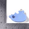 Ocean Theme Opaque Resin Pendants RESI-S403-02A-3