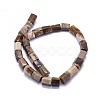 Natural Petrified Wood Beads Strands G-K293-J02-E-2