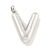 Non-Tarnish 304 Stainless Steel Pendants STAS-C102-16P-V-1