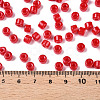 Opaque Baking Paint Glass Seed Beads SEED-T008-02K-5