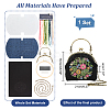 DIY Ethnic Style Flower Pattern Embroidery Crossbody Bags Kits DIY-WH0292-87A-2