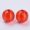 Transparent Acrylic Beads TACR-Q254-8mm-V12-2