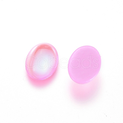 Transparent K9 Glass Cabochons GGLA-L029-04C-M02-1