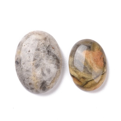 Natural Crazy Agate Cabochons G-P468-16B-02-1