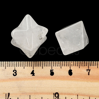 7Pcs Natural Quartz Crystal Beads G-H007-05C-1