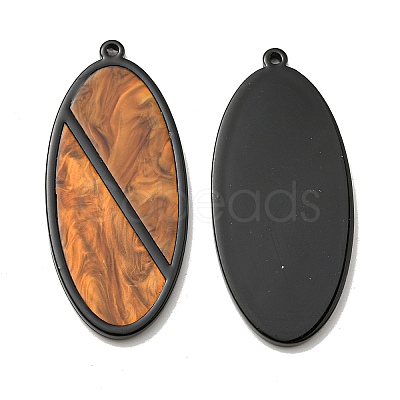 Cellulose Acetate(Resin) Big Pendants KY-X0008-20-1