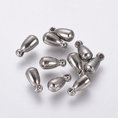 Non-Tarnish 201 Stainless Steel Charms STAS-F230-01P-1