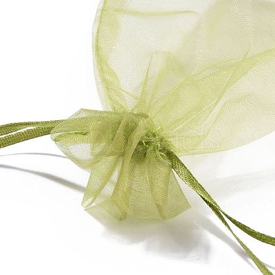 Organza Gift Bags with Drawstring OP-R016-10x15cm-13-1