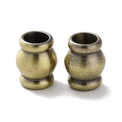 Tibetan Style Brass Beads KK-M284-09AB-1