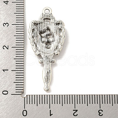 Tibetan Style Alloy Pendants TIBE-L013-09AS-01-1