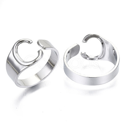 Alloy Cuff Finger Rings RJEW-S038-195C-P-NR-1