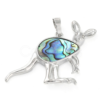 Paua/Abalone Shell Pendants G-A176-A13-1