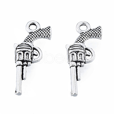 Tibetan Style Alloy Pendants TIBEP-N012-03-1