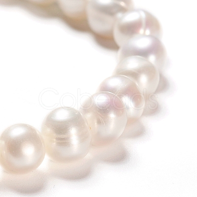 Natural Cultured Freshwater Pearl Beads Strands PEAR-I004-09-1