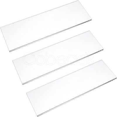 CHGCRAFT 3Pcs Acrylic Organic Glass Sheet AJEW-CA0001-57-1