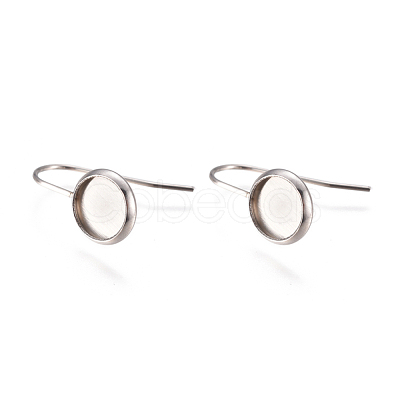 Non-Tarnish 304 Stainless Steel Earring Hooks STAS-F227-22A-P-1