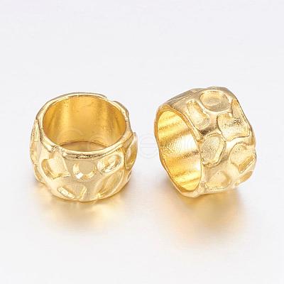 Rondelle Tibetan Style Alloy Beads X-K0NHD011-1