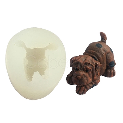 Food Grade DIY Silicone Dog Fondant Molds PW-WG83250-01-1