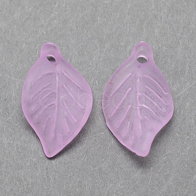 Transparent Acrylic Pendants FACR-R007-03-1