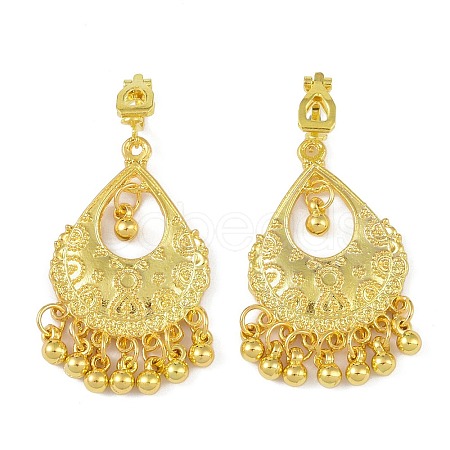 Bohemia Zinc Alloy Clip-on Earrings EJEW-C089-01F-G-1