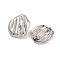 Anti-Tarnish 304 Stainless Steel Earings, Stainless Steel Color, 24x22mm, Hole: 3.5mm, Pin: 0.8mm