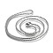 Non-Tarnish 304 Stainless Steel Box Chain Necklaces, with Lobster Claw Clasps, Stainless Steel Color, 23.6 inch(60cm), 2.0mm