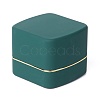 Square Plastic Jewelry Ring Boxes OBOX-F005-01A-1