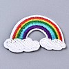 Rainbow Appliques DIY-S041-064-1