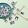 22Pcs 22 Style Tarot Theme Printed Acrylic Pendants MACR-SZ0001-81-4