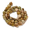 Natural Yellow Opal Beads Strands G-P497-01E-34C-3