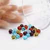 Mixed Color Round Glass Beads X-GR8mm-3