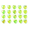 100Pcs Eco-Friendly Transparent Acrylic Beads TACR-YW0001-07G-2