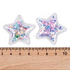 Quicksand Sequin PVC Plastic Cabochons PVC-L003-01B-3