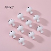 10Pcs Mushroom Silicone Focal Beads JX901C-01-1