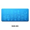 Stainless Steel Nail Art Stamping Plates MRMJ-S048-005-2