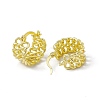 Brass Hoop Earrings for Women EJEW-M213-45G-2