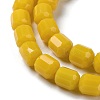 Opaque Glass Beads Strands GLAA-G112-03P-3