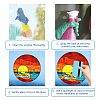 Custom PVC Glass Stickers DIY-WH0379-006-5