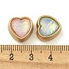 Rack Plating Resin Alloy Beads FIND-M033-07-3