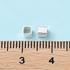 925 Sterling Silver Tube Beads STER-P053-07B-S-4